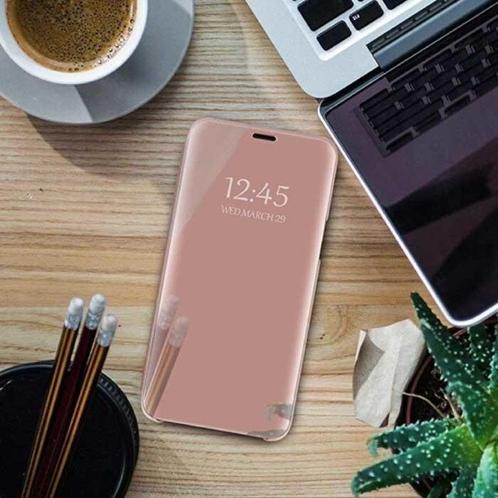 Oppo A72 (5G) Smart Spiegel Flip Case Cover Hoesje Roze, Telecommunicatie, Mobiele telefoons | Hoesjes en Screenprotectors | Overige merken