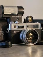 Yashica Electro 35 with Yashinon 1,7/45mm and wide/tele lens