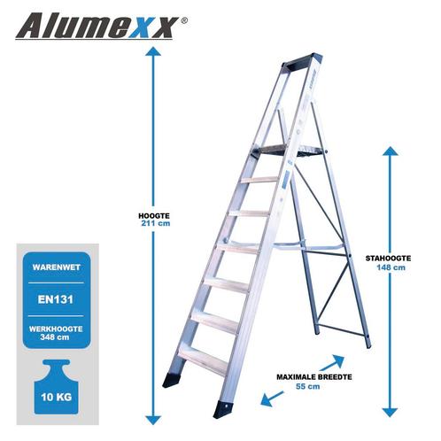ALX Mamut bordestrap, Doe-het-zelf en Bouw, Ladders en Trappen, Trap, Nieuw, Verzenden