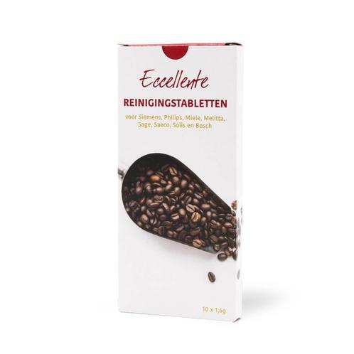 ECCELLENTE Reinigingstabletten - 10 stuks, Elektronische apparatuur, Koffiezetapparaten, Verzenden