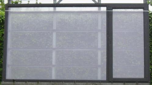 pvc raam , chassis , venster  307 x 170 zwart ral 9004, Doe-het-zelf en Bouw, Raamkozijnen en Schuifdeuren, Inclusief glas, Nieuw