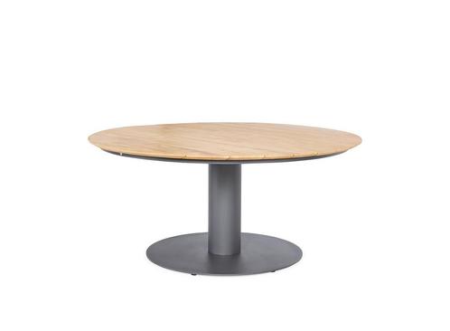 Suns Grado tuintafel Ø 170 cm teak tafelblad |, Tuin en Terras, Tuinsets en Loungesets