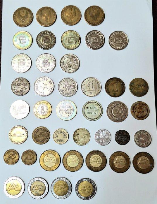 Themacollectie - Gettoni automaat/spellen, Antiquités & Art, Antiquités | Jouets