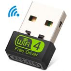 DrPhone W1 Pro  Mini Wifi Adapter- Driver Free - tot 150Mbps, Computers en Software, Verzenden, Nieuw