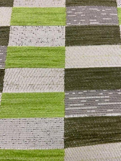 Hoge waarde! Vilt met geometrisch patroon in fluweel en, Antiek en Kunst, Antiek | Tapijten, Tafelkleden en Textiel