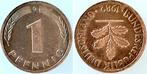 1982g Duitsland 1 Pfennig 1982 G Stempeldrehung 180° fran.., Verzenden