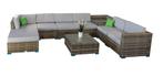 MaxxGarden Loungeset 9 pers (Loungesets, Tuinmeubelen, Tuin), Tuin en Terras, Ophalen of Verzenden, Nieuw