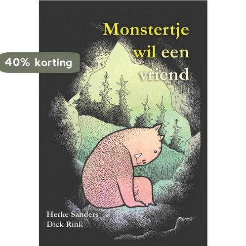 Monstertje wil een vriend 9789491740220 Herke Sanders, Boeken, Prentenboeken en Plaatjesalbums, Zo goed als nieuw, Verzenden