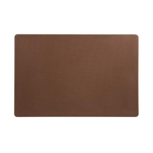 Snijplank | LDPE | Bruin | 600x450x20(h)mm Hygiplas, Zakelijke goederen, Horeca | Keukenapparatuur, Nieuw in verpakking, Verzenden