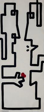 MrKas - We accept the love we think we deserve.” - XL, Antiek en Kunst, Kunst | Schilderijen | Modern