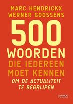 500 woorden die iedereen moet kennen / 500 woorden, Verzenden, Zo goed als nieuw, Marc Hendrickx