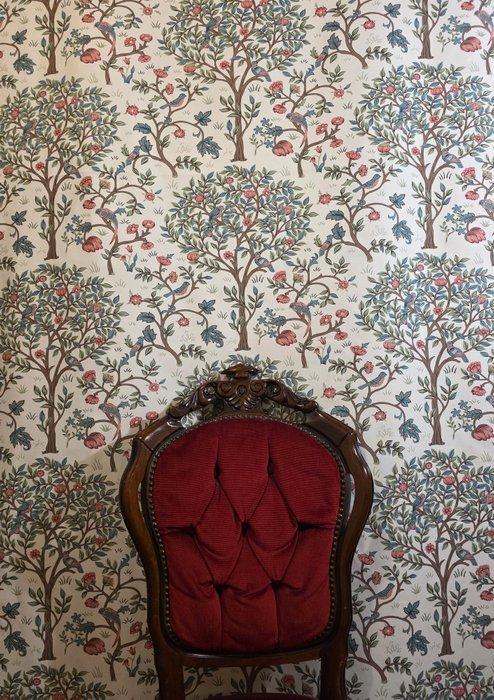 XXL William Morris Kelmscott Tree stijl stof – gramgewicht, Antiquités & Art, Tapis & Textile