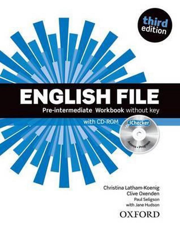 English File pre-intermediate 3e workbook without key &, Boeken, Taal | Engels, Zo goed als nieuw, Verzenden