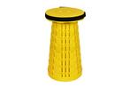 Alora Opvouwbare Kruk Extra Strong - Vol Geel -, Huis en Inrichting, Stoelen, Nieuw