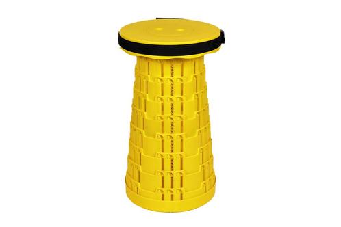 Alora Opvouwbare Kruk Extra Strong - Vol Geel -, Huis en Inrichting, Stoelen, Nieuw