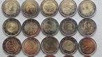 Europe. 2 Euro 2011/2025 (20 moedas) (Sans Prix de Réserve)