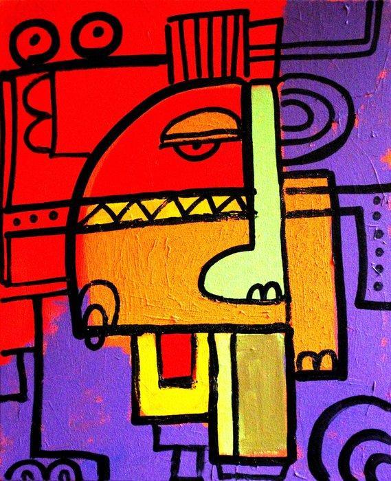 Isabella Bruno Ysbel - Il fu Mattia Pascal, Antiek en Kunst, Kunst | Schilderijen | Modern