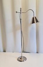 Vloerlamp om te lezen - In hoogte instelbaar, Verchroomd