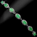 Sans prix de réserve - Bracelet Plaqué or blanc sur argent, Bijoux, Sacs & Beauté