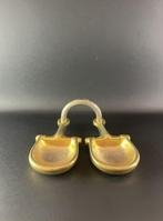 Gucci - Asbak - Horsebit - Verguld messing - Dubbele asbak