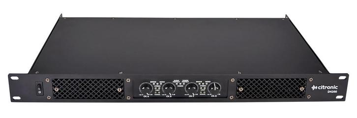Citronic D4200 Klasse D Versterker 4x 200W RMS, Audio, Tv en Foto, Luidsprekerboxen