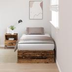 vidaXL Opbergbedframe Oud Hout 100x200 cm, Huis en Inrichting, Verzenden, Nieuw