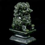 Fijn gedetailleerde Nephrite Chinese Guardian pixie -