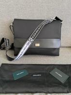 Dolce & Gabbana - NEW - Black - Fabric & Leather -, Handtassen en Accessoires, Nieuw