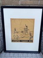 Willy Sluiter (1873-1949) - Ontwerp reclame affiche Tieleman, Antiek en Kunst