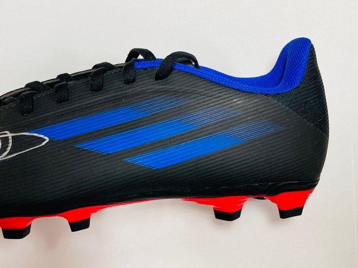 FC Barcelona - Patrick Kluivert - Gesigneerde Adidas laars -, Verzamelen, Overige Verzamelen