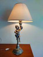 Tafellamp - Vintage - Engel - Putti - Brons, Antiek en Kunst