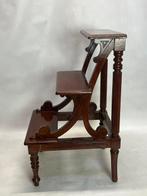 Trapje - bibliotheektrapje - Hout - oude bibliotheektrap