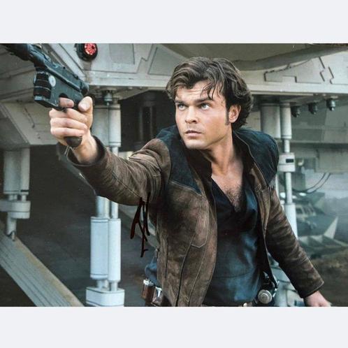 Solo: A Star Wars Story - Signed by Alden Ehrenreich (Han, Verzamelen, Film en Tv