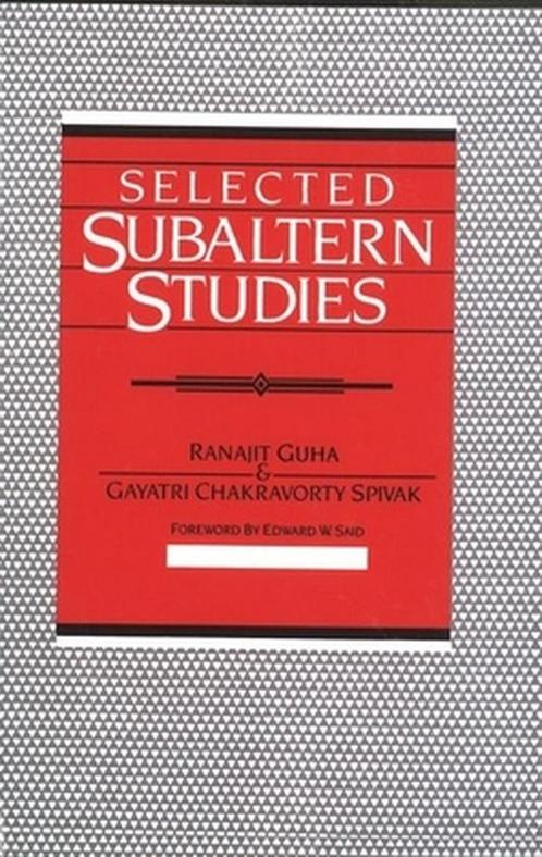 Selected Subaltern Studies 9780195052893, Boeken, Overige Boeken, Gelezen, Verzenden