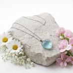 Zonder minimumprijs - Halsketting Zilver Aquamarijn, Nieuw