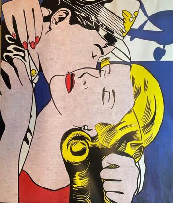 Roy Lichtenstein (1923-1997) - The Kiss