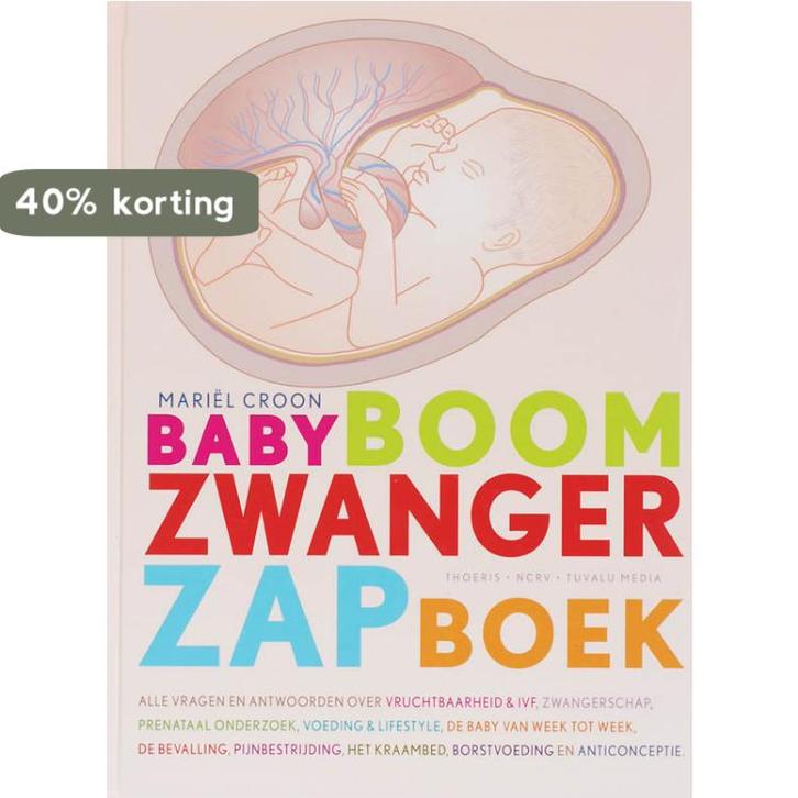 Babyboom zwanger zap boek 9789072219183 Mariel Croon, Livres, Grossesse & Éducation, Envoi