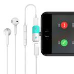 iPhone Lightning Oplader + Headphone Audio Splitter Adapter, Telecommunicatie, Mobiele telefoons | Toebehoren en Onderdelen, Nieuw