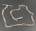 Zilveren vest zakhorloge ketting, Handtassen en Accessoires, Horloges | Heren, Nieuw