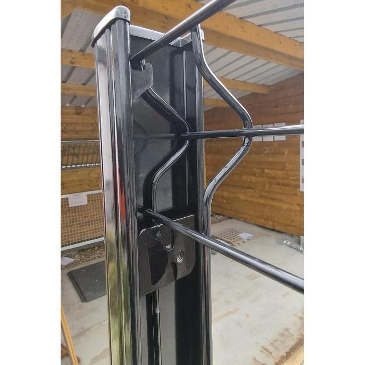 Clip de fixation aluminium easyclip pour fixer le panneau, Tuin en Terras, Tuinhekken en Hekwerk