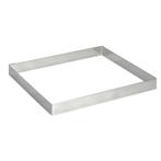Vierkante vorm RVS | 20x20x2(h)cm De Buyer, Verzenden, Nieuw in verpakking