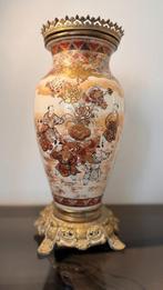 Vaas - Porselein, en brons - Japan - Meiji periode