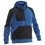 Jobman werkkledij workwear - 5303 hoodie spun dye xl royal