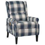 Blauwe Massagestoel - Tweede Kansje - Relaxen aan spotprijs!, Huis en Inrichting, Verzenden, Nieuw, 75 tot 100 cm, 50 tot 75 cm