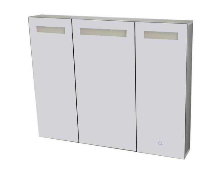 Aluma luxe spiegelkast incl. LED verlichting 120x80cm, Huis en Inrichting, Woonaccessoires | Spiegels, Ophalen of Verzenden
