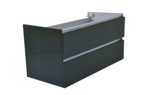 Vision onderkast+2 laden 100x46 hoogglans grijs, Huis en Inrichting, Badkamer | Badkamermeubels, Ophalen of Verzenden