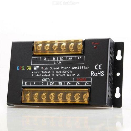 RGBWW+W (CCT) AMPLIFIER, Huis en Inrichting, Lampen | Overige, Ophalen of Verzenden