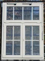 pvc raam , chassis 130 x 180  creme / creme - wijnrood, Nieuw, Kunststof, Raamkozijn, 150 tot 225 cm