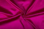 Satijn stof fuchsia - Polyester stof 15m op rol, Ophalen of Verzenden