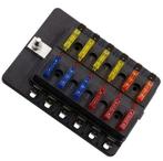 Steekzekeringhouder 12xblad,LED en kap, Verzenden, Nieuw